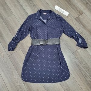 ✨️3 For $30✨️Max Cocos Tunic Dress Blouse - Navy Blue (M)